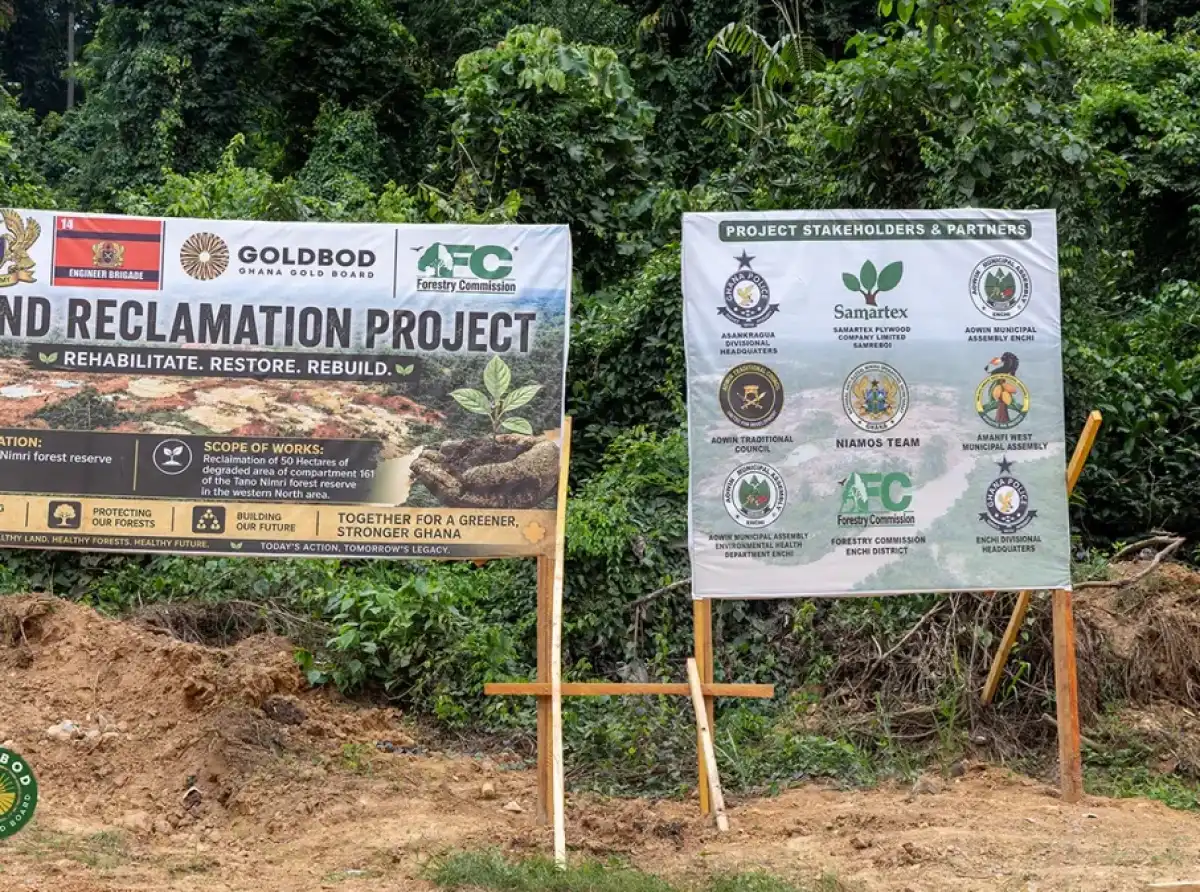 GoldBod, Military Engineers partner to reclaim galamsey-damaged Tano Nimri Forest